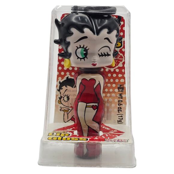 Vintage Betty Boop Keychain Inedible Candy Lip Gloss Au'some Candies 2006 Red - Picture 7 of 7